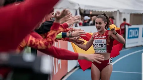 Mar&iacute;a Forero entra en el prelista de Espa&ntilde;a para el Campeonato de Europa de Atletismo 2024, que se disputar&aacute; en Roma entre el 7 y el 12 de junio. Fuente: Instagram oficial de Mar&iacute;a Forero