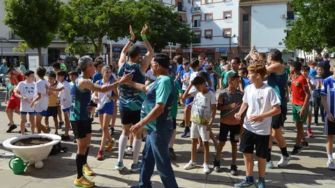 Fin del reto '1Km 1&aacute;rbol 1vida' en San Juan del Puerto