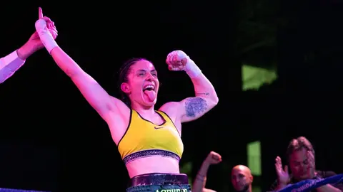 Ana Acevedo protagoniz&oacute; el primer combate de boxeo profesional femenino en Huleva de la historia y el primero profesional en m&aacute;s de cuatro d&eacute;cadas. Fuente: Imagen de archivo