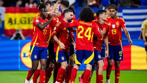 Espa&ntilde;a vence a Italia y ya espera en octavos. Fuente: Twitter oficial SEf&uacute;tbol