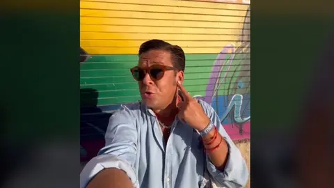 Jos&eacute; Carlos Calvo en su nuevo v&iacute;deo. V&iacute;deo: @josecarloscalvoal8