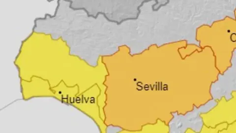 Aviso amarillo por altas temperaturas