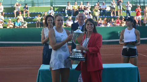 Maga Linette se leva la final femenina en la Copa del Rey de Tenis de Huelva en las v&iacute;speras de su centenario. Fuente: AMV