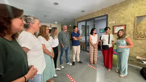 Visita del PSOE-A a la asociaci&oacute;n. Fuente: PSOE Huelva.