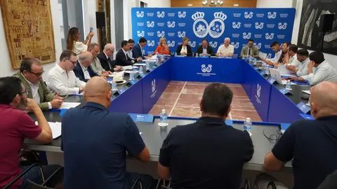 Reuni&oacute;n de la Comisi&oacute;n de Infraestructuras con todos los agentes implicados.