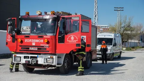 Bomberos de Granada. Foto: Emergencias 112 Andaluc&iacute;a