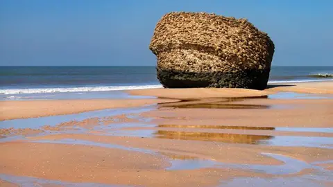 Playa de Matalasca&ntilde;as. Fuente: Imagen de archivo