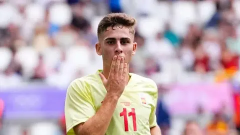 Ferm&iacute;n L&oacute;pez marca en la victoria de los suyos por 1-3 frente a Rep&uacute;blica Dominicana. Fuente: Instagram Sef&uacute;tbol