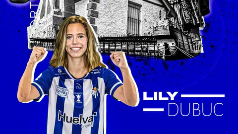 El Sporting de Huelva se hace con los servicios de Lily Dubuc, procedente del MTK Budapest. Fuente: Twitter Sporting de Huelva