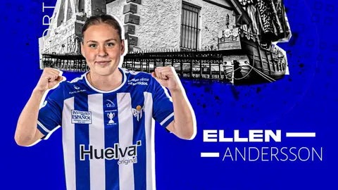 Ellen Andersson refuerza al Sporting de Huelva. Fuente: Twitter Sporting de Huelva