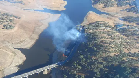 Incendio en Corteconcepci&oacute;n