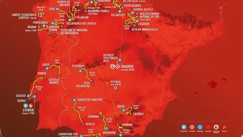 La Vuelta Ciclista a Espa&ntilde;a 2024 visitar&aacute; la provincia de Huelva, el pr&oacute;ximo 21 de agosto. Fuente: Instagram La Vuelta
