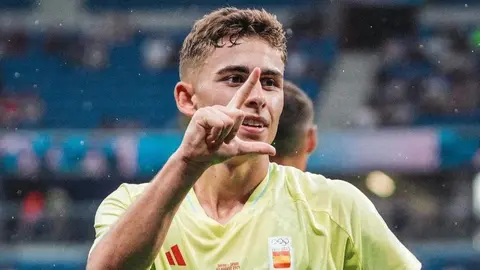 Ferm&iacute;n hace un gol y reparte una asistencia en la victoria de semis contra Marruecos por uno a dos. Fuente: Instagram de Ferm&iacute;n L&oacute;pez