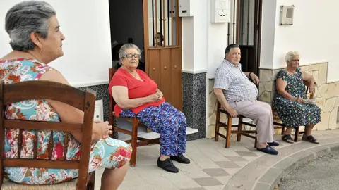 Vecinos de la localidad. Fuente: Ayuntamiento de Algar.