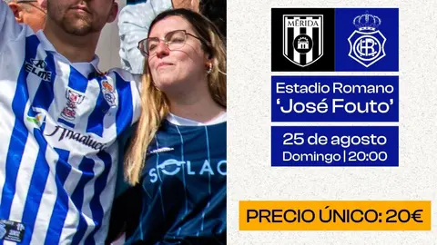 A la venta las entradas pra el debut liguero del Recre. Fuente: Twitter Recreativo de Huelva