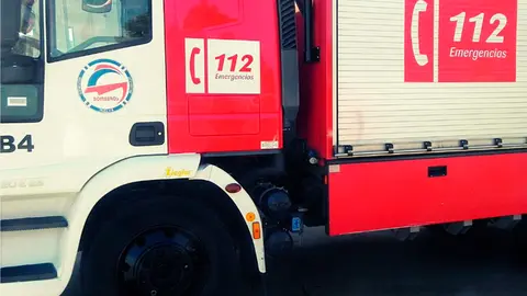 Cami&oacute;n del Consorcio Provincial de Bomberos de Huelva