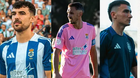 Parte m&eacute;dico de Rub&eacute;n Serrano, 'Pali' Caballero y Juan Cerrudo. Fuente: Twitter Recreativo de Huelva