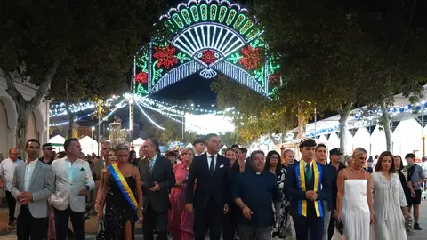 Recorrido inaugural por el recinto ferial