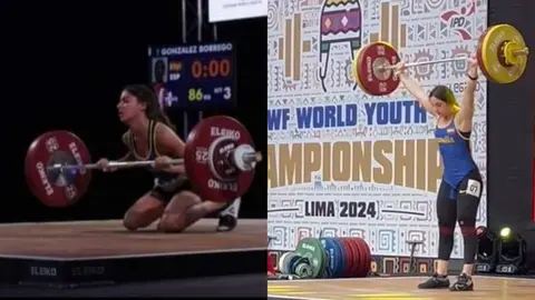 Luc&iacute;a Gonz&aacute;lez, a la izquierda, y Athenea Santana, a la derecha, dispuatra&aacute;n el Mundial sub-20 celebrado en Le&oacute;n del 19 al 23 de septiembre. Fuente: Instagram de Luc&iacute;a Gonz&aacute;lez y Athenea Santana