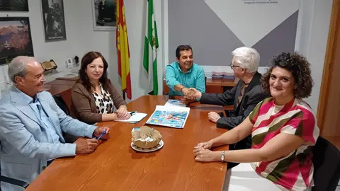 Reuni&oacute;n de la Fundaci&oacute;n TAU con el Delgado Territorial de Inclusi&oacute;n Social