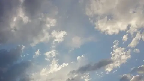 Foto de archivo de nubes