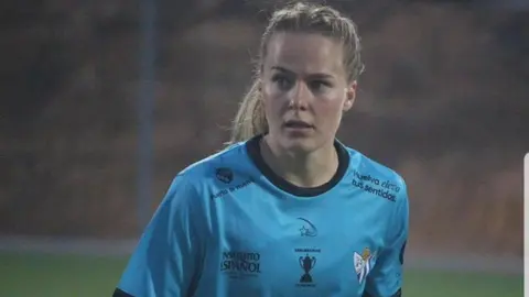 Las espartanas buscar&aacute;n su primera victoria de la temporada frente al Atl&eacute;tico de Madrid Femenino 'B'. Fuente: Twitter Sporting de Huelva