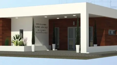 Proyecci&oacute;n del edificio. Fuente: Ayuntamiento de Bollullos.