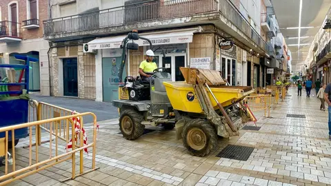 Comienzan las obras en la calle Berdig&oacute;n
