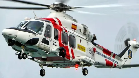 Helic&oacute;ptero de Salvamento Mar&iacute;timo