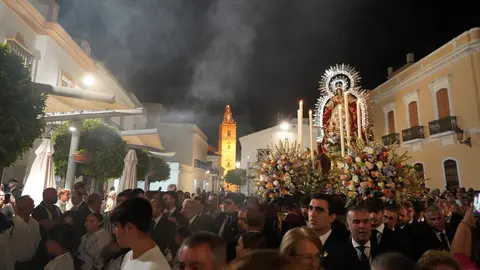 Moguer volvi&oacute;  a arropar a su Patrona
