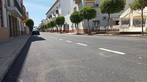 Calle Manuel Siurot de Gibrale&oacute;n donde estaba ubicada la asociaci&oacute;n