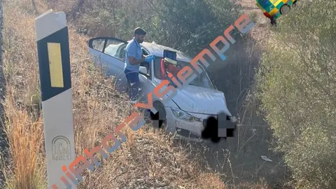 Accidente en la A-472
