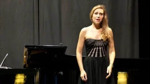 La soprano Aurora G&oacute;mez