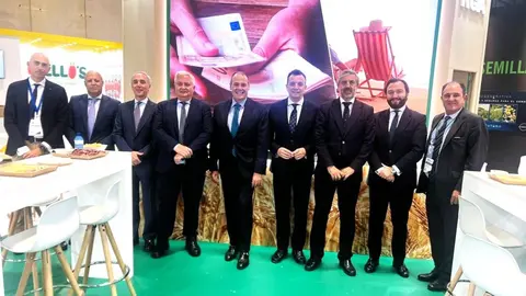 Directivos de Caja Rural del Sur presentes en la Fruit Attarction de esta edici&oacute;n