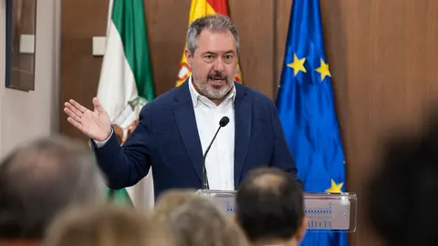 Juan Espadas en una reciente comparecencia