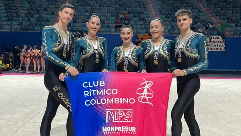 Equipo senior del Club R&iacute;tmico Colombino