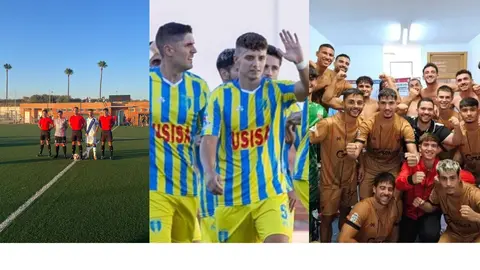 Fuente: Guillermo Aceituno; Instagram del Isla Cristina CF e Instagram del Ayamonte CF