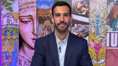 Toni Garrido, durante un programa de La Rebujina