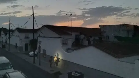 Foto de archivo de la barriada de la Navidad