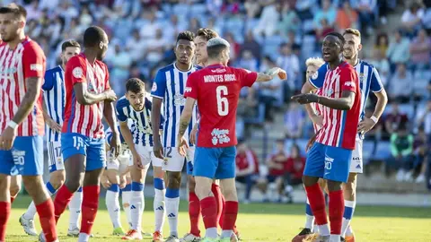 Im&aacute;genes del &uacute;ltimo duelo entre estos dos equipos que termin&oacute; con victoria para el Decano por 3 - 0. Fuente: Twitter Recreativo de Huelva