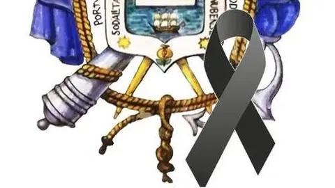 Lazo negro de la Hermandad de la Cinta de Huelva