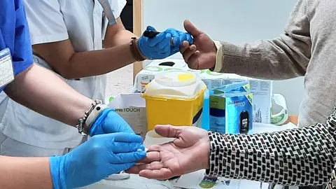 prueba glucosa capilar diabetes