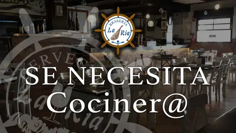 Necesitan cocinero en un establecimiento de Huelva