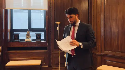 Mario Dom&iacute;nguez, alcalde de Higuera de la Sierra