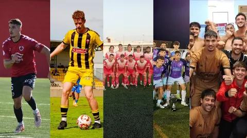 Fuente: Twitter CD San Roque de Lepe; el Bollullos CF; La Palma CF; AD Cartaya y Ayamonte CF