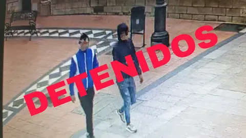 Im&aacute;genes captadas por las c&aacute;maras de vigilancia. Foto: Ayuntamiento de Cartaya