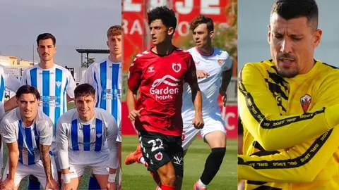 Fuente: Instagram Bollullos CF; AD Cartaya y CD San Roque de Lepe