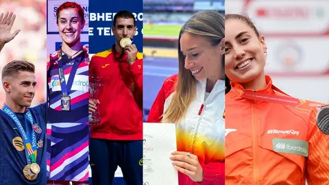 Fuente: Instagram de Ferm&iacute;n L&oacute;pez: Carolina Mar&iacute;n; &Aacute;lvaro Robles; Laura Garc&iacute;a - Caro y Mar&iacute;a Forero