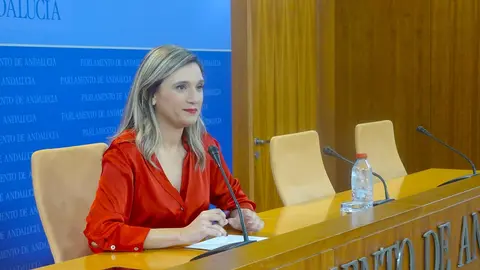 Mar&iacute;a M&aacute;rquez en una reciente comparecencia