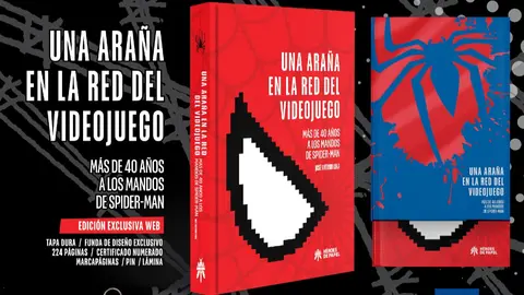 Libro "Una ara&ntilde;a en la red del videojuego", de Jos&eacute; Antonio Luna